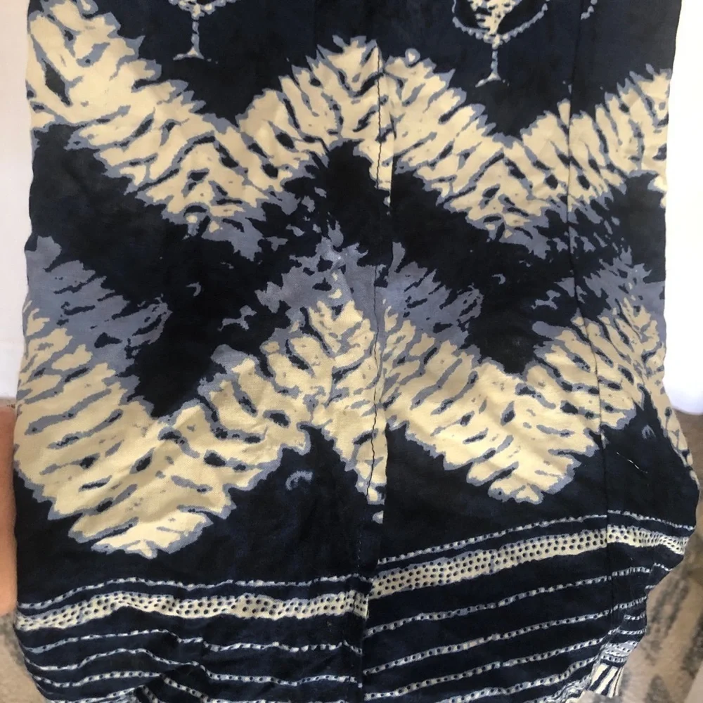 Aakaa split leg flowing bohemian pants size S